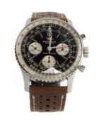 BREITLING NAVITIMER, STAINLESS STEEL WRIST WATCH