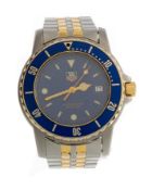 TAG HEUER PROFESSIONAL, STAINLESS STEEL QUARTZ WRIST WATCH
