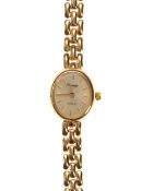 SOVEREIGN, NINE CARAT GOLD QUARTZ WRIST WATCH