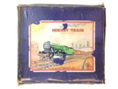 HORNBY O GUAGE, FIVE BOXED TRAIN SETS