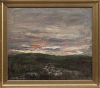 ALEXANDER HAMILTON SCOTT (SCOTTISH 1876 - 1944), HERDING SHEEP