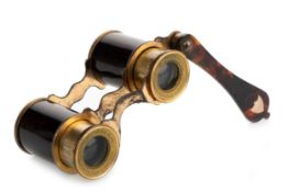 SET OF FRENCH OPERA GLASSES, CHEVALLIER OPTICIEN DU ROI, 19TH CENTURY