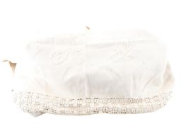 ARTHUR WELLESLEY, 1ST DUKE OF WELLINGTON INTEREST - BEDSPREAD MID-19TH CENTURY
