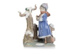 LLADRO 'WINTER FROST SEASON', NO. 5287
