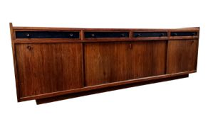 JOHANNES ANDERSEN FOR HANS BECH MOBELFABRIK, DANISH ROSEWOOD SIDEBOARD, DESIGNED 1965