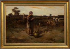 ROBERT MCGREGOR RSA (SCOTTISH 1847 - 1922), A DAYS TOIL