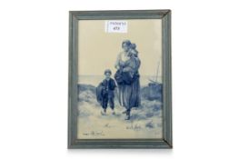 JOOST THOOFT AND LABOUCHERE DELFT TILE,