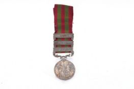 VICTORIA INDIA GENERAL SERVICE MEDAL, WITH TIRAH CAMPAIGN BAR AND TWO FURTHER BARS
