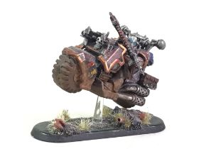 GROUP OF NINE BIKERS, IRON WARRIORS