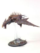 GROUP OF FOUR CHAOS SPACE MARINE HELLDRAKES,