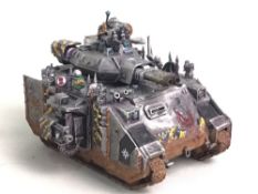 COLLECTION OF TANKS, IRON WARRIORS