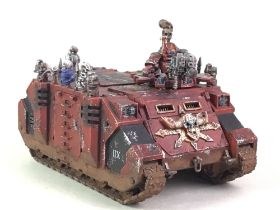 GROUP OF FOUR RHINO TRANSPORTS, WORLD EATERS