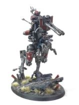 GROUP OF FOUR IRONSTRIDER BALLISTARIUS, DARK MECHANICUM