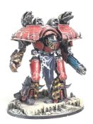 TWO WARLORD TITANS, ADEPTUS TITANICUS