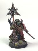 GROUP OF DEATH GUARD FIGURES,