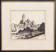 WILLIAM STRANG RA RP RE (SCOTTISH 1859 - 1921), SEGOVIA CATHEDRAL, SPAIN