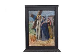 * WILLIAM CROZIER ARSA (SCOTTISH 1893 - 1930) FOURTH STATION OF THE CROSS