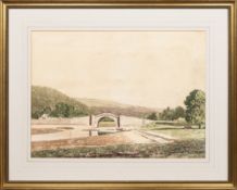 GEORGE HOUSTON RSA RSW (SCOTTISH 1869 - 1947), GARRON BRIDGE, INVERARY