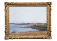 * JOSEPH ALFONSO TOFT ROI (BRITISH 1866- 1964), BLUE SKIES ABOVE THE SCOTTISH HIGHLANDS