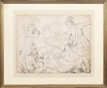 AFTER JOHN OPIE RA (BRITISH 1761 - 1807), THE MURDER OF JAMES I, KING OF SCOTLAND