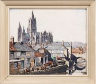* FRED JAY GIRLING (SCOTTISH 1900 - 1982), TURO CATHEDRAL