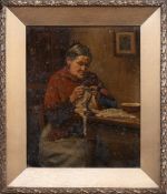 BRITISH SCHOOL (19TH/20TH CENTURY), THE MENDING
