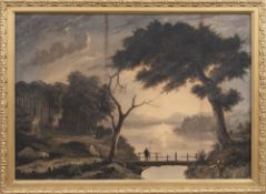 SCOTTISH SCHOOL (19TH CENTURY), VIEW AT LOCH LOMOND