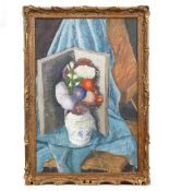 SCOTTISH SCHOOL, STILL LIFE WITH BOOK