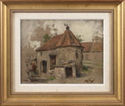 ATTRIBUTED TO JOHN MACWHIRTER, THE COTTAGE