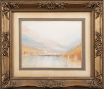 ATTRIBUTED TO JOHN MACWHIRTER, LAKESIDE VILLAGE