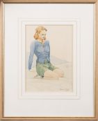 ALASTAIR DALLAS, KNEELING FEMALE