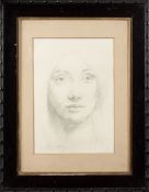 GEORGE HENRY, FEMALE HEAD STUDY