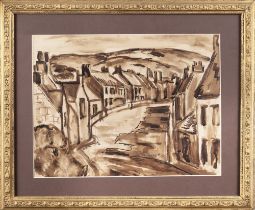 WILLIAM MCTAGGART, STUDY FOR THE VILLAGE STREET