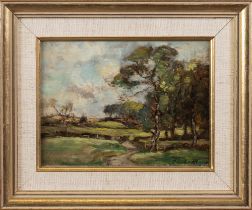 TAYLOR BROWN, LANDSCAPE WITH TREES