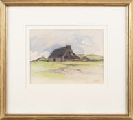 ERNEST ARCHIBALD TAYLOR, COTTAGE IN LANDSCAPE