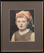 SCOTTISH SCHOOL, 20TH CENTURY, RED CAP