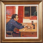 HELEN F. WILSON, STRIPED JUMPER