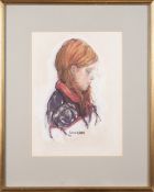 ANNE ANDERSON, PORTRAIT STUDY OF A GIRL