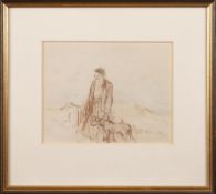 SHOLTO JOHNSTONE DOUGLAS, MAN AND DOG