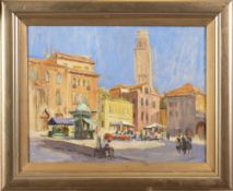 JAMES HAMILTON MACKENZIE, MARKET IN A MEDITERRANEAN TOWN