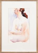 ANITRA RUSHBROOK, SEATED NUDE