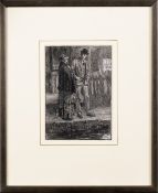 SIR FRANK DICKSEE RA, BY THE CANAL