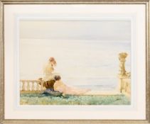 * SIR WILLIAM RUSSELL FLINT RA PRSW (SCOTTISH 1880 - 1969), AFTER THE MORNING SWIM