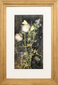 * KATHARINE (KATE) CAMERON RSW RE (SCOTTISH 1874 - 1965), BUTTERFLIES AND THISTLES