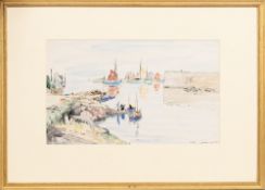 * JAMES MCBEY (SCOTTISH 1883 - 1959), MORNING, CONCARNEAU