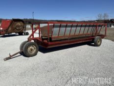 K&K Manufacturing 20ft. Silage Feed Wagon