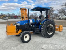 New Holland TN70A Tractor w/Alamo Flail Mowers