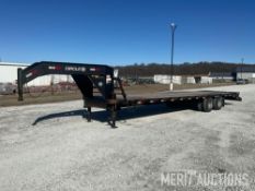 2016 Circle M 32ft. Gooseneck Flatbed Trailer