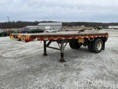 2003 20ft. Flatbed Semi Trailer