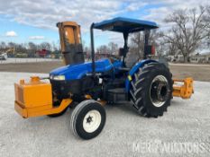 New Holland TN70A Tractor w/Alamo Flail Mowers